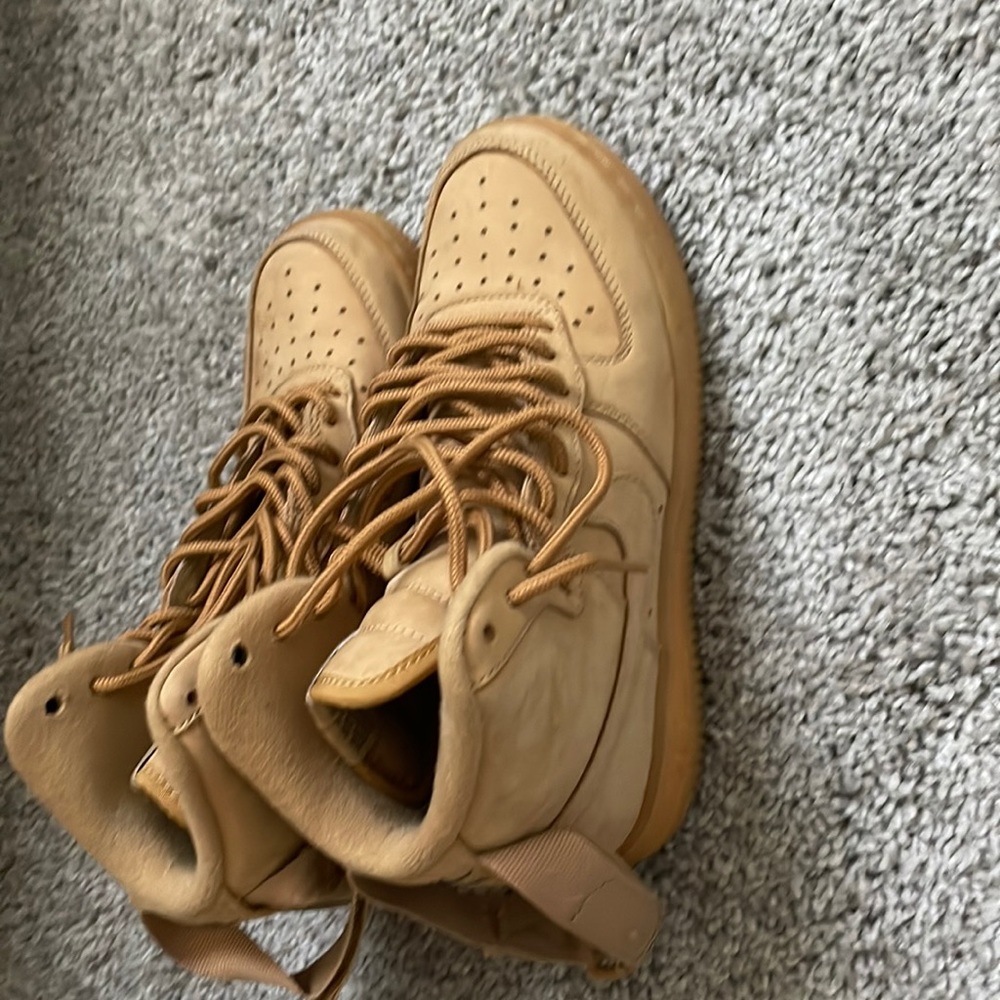 Nike Brown AF1 High Top
